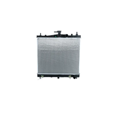 Image of 214609U00A, 214609U01A, 21460AX800, 21460BH50A, 21460BH51A Engine radiator NRF 53535 Aluminium 452mm 380mm 16mm Brazed cooling fins NISSAN: MICRA 3