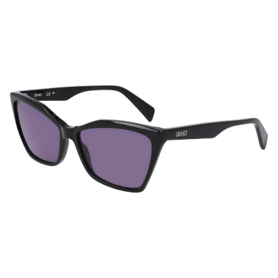 Image of LIU JO Sunglasses, Women&#039;s, Size: 58, Black