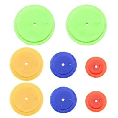 Image of VGOL 8Pcs Seam Admission Marker Mix Size Sewing Wheel DIY Tracing for Machine Crafts Embroidery (Random Color)