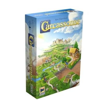 Image of Z Man Games Carcassonne Board Game Ages 7+ 2 5 Players 45 Minutes Playing Time