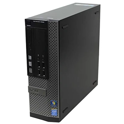 Image of Dell Optiplex SFF 9020, Intel i7 4770 3.40GHz, 8GB Ram, 512GB SSD, DVD, Windows 10 Professional Desktop PC Computer (Renewed)