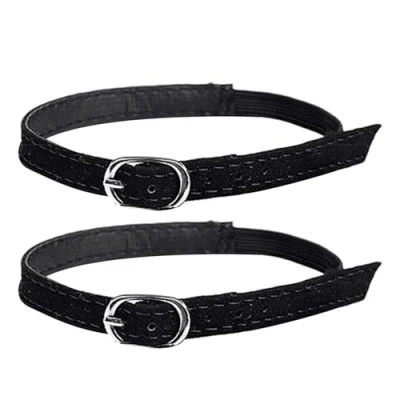 Image of Gmokluytw Buckle Shoe Ankle Straps Elastic for High Heels Women Anti Loose Shoelace Belt, Strap Extender