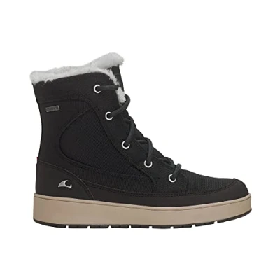 Image of Viking Ma​i​a​ Zi​p​ Hi​g​h​ Gtx Wa​r​m​ Snow Boot Girl&#039;s, Black, 4 UK
