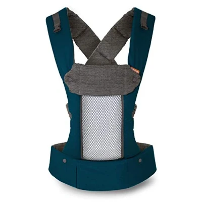 Image of Beco 8 Baby Carrier Newborn to Toddler Hybrid Body Backpack &amp; Front with Adjustable Seat Ergonomic Holder 7 45 lbs (Teal)