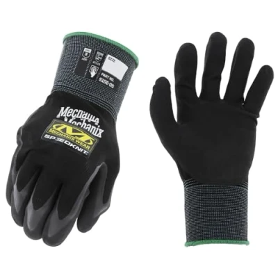 Image of Mechanix Wear Hi Viz SpeedKnit™ Gloves (Large/XLarge, Black)