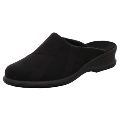Image of Rohde Farun, Women&#039;s Open Back Slippers, Black (90), 7 UK (40 EU)
