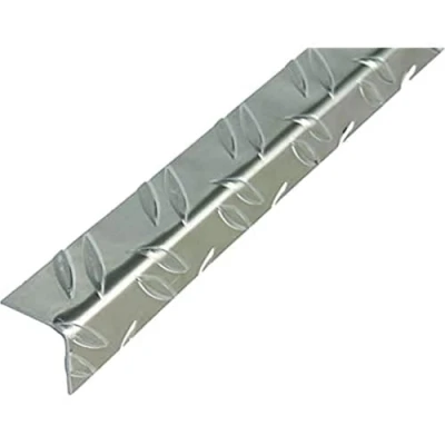 Image of GAH Alberts 468859 Angle Profile Ribbed Embossing Aluminium Blank 1000 x 29.5 mm