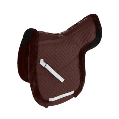 Image of Shires Performance Fully Lined Numnah 15 16.5&quot; Brown