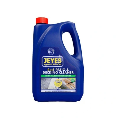 Image of Jeyes 4 in 1 Patio &amp; Decking Cleaner 4L