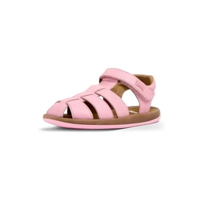 Image of Camper Girl&#039;s Bicho 80177 T Strap Sandal, Pink 074, 1 UK