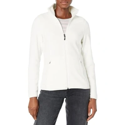 Image of Amazon Essentials Women&#039;s Classic fit Long Sleeved Full Zip Polar Soft Fleece Jacket (Available in Plus Size), Ivory, L