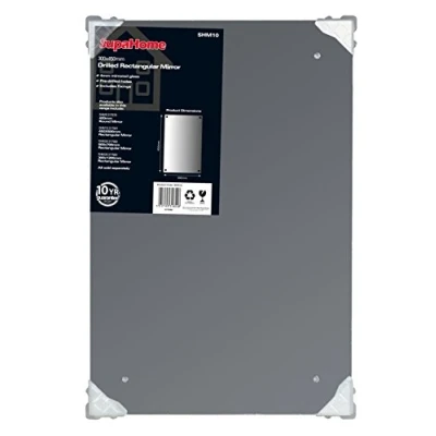 Image of SupaHome Drilled Rectangular Mirror 250x350mm