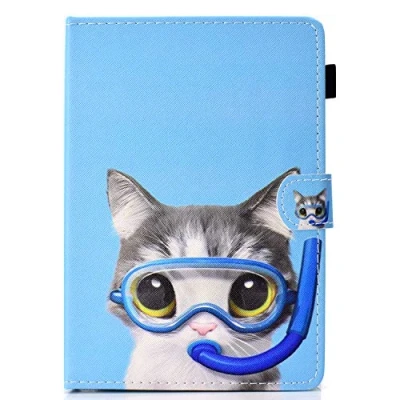 Image of Universal Case for 7 8&quot; Tablet, Leather Stand Cover with Card Slot ASUS ZenPad Z380M, Samsung Galaxy Tab A 8.0 / E 8.0, Huawei MediaPad M2 8.0/T3 8&quot;, Lenovo Tab3 8/Tab E7