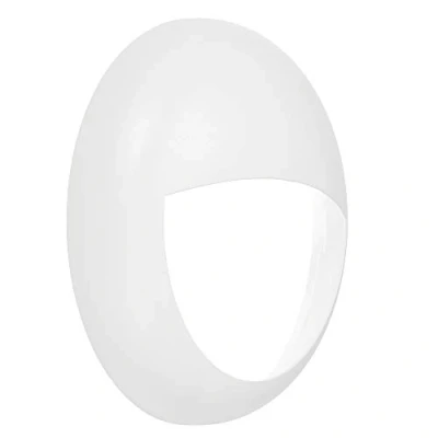 Image of White Polycarbonate Eyelid Version Bezel for The CALO Range of Outdoor Bulkheads