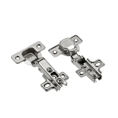 Image of Pack of 10 Door Hinges 35mm Cup 110 Degree Kitchen Cabinet Wardrobe with Wood Screws