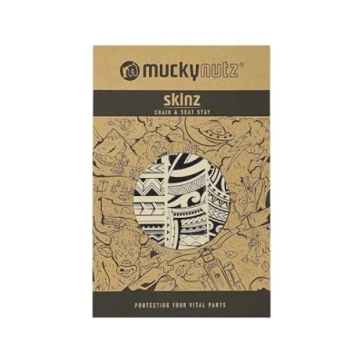 Image of Mucky Nutz Skinz, Stay Protection, Tribal, Black, Gloss