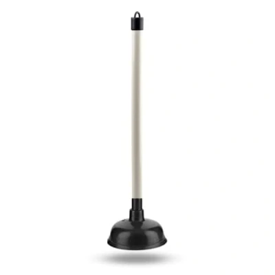 Image of Large Plunger for Bathroom, Sink, Kitchen &amp; Drain 150mm (6 inch) Cup and 400mm (16 Plastic Handle Sink Plunger, Unblocker Cleaner Pump Home, Bath, Toilets, Bathtub, Shower Drains.
