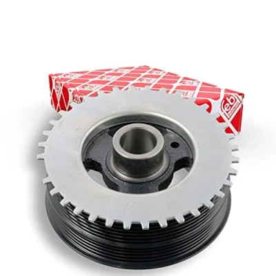 Image of 4M5E6316JA, 4M5G6316FB, 4M5G6316FC, 4M5G6316GA, 4M5G6316GB crankshaft Pulley FEBI BILSTEIN 103638 5PK + 6PK 140,55mm 10 for VOLVO: V50