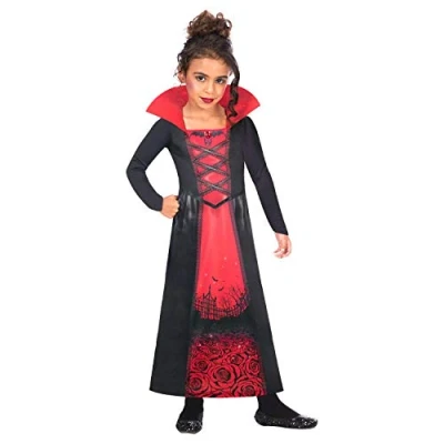 Image of (PKT) (9908593) Child Girls Rose Vampiress Recycled Costume (3 4yr)