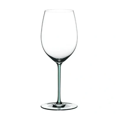 Image of Riedel Hand Made Fatto A Mano Cabernet / Merlot Wine Glass Mint
