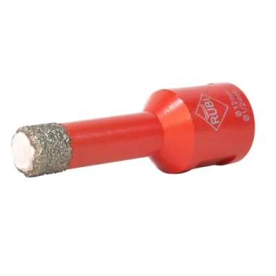 Image of RUBI Dry Drilling in Ceramic, Porcelain, Natural Stone and Other Material Operating Speed 14,000 r.p.m DRYGRES DRILL BIT Ø1/2&quot; (12 MM.)