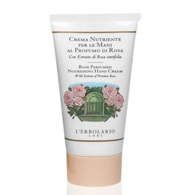 Image of LErbolario Rose Perfumed Nourishing Hand Cream For Unisex 2.5 oz
