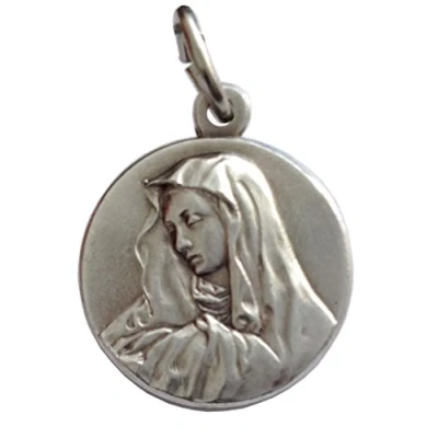 Image of I G J Our Lady of Sorrow Medal The Patron Saints