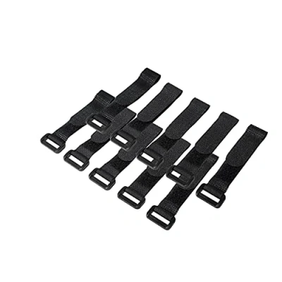Image of LogiLink KAB0056, Cable Tie Bag Ties, length 20x150 mm, Set of 10, Black