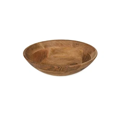 Image of Garden Trading Midford Serving Bowl Crafted in Mango Wood H8.5 X Diameter 33cm