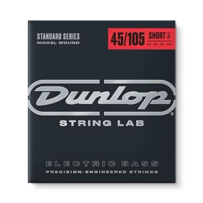 Image of Jim Dunlop Nickel Wound, Short Scale.045.105, 4 Set Bass Guitar Strings (DBN45105S)
