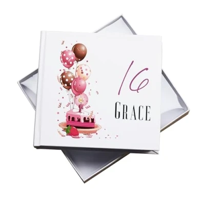 Image of Personalised 16th Birthday Gifts for Her Photo Album