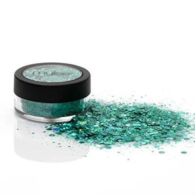 Image of Mylee All That Glitters [Witty] 101 Glitter Colour Choices DIY Nail Decoration, Holographic Dust Powder Ideal for Art &amp; Crafts