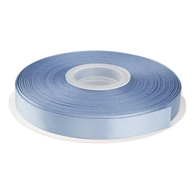 Image of AVANAVA 16mm Wide Double Face Satin Ribbon 45 Meters (332 French Blue)