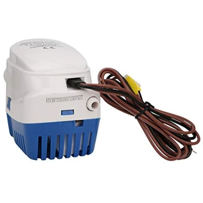 Image of Keenso Bilge Water Pump HYBP2 G1100 02, Automatic Pumps Yacht Miniature Sewage Self priming High Flow Submersible 24V diving
