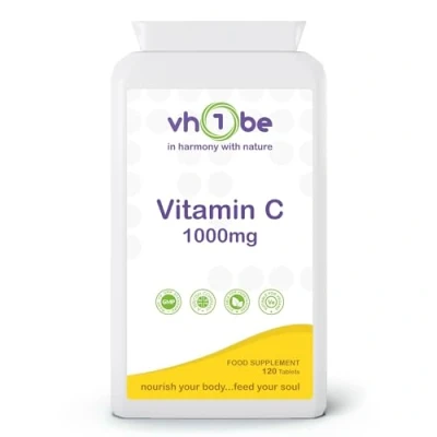 Image of Vitamin C 1000mg 120 Tablets High Strength Daily VIT Supplement Easy Swallow Coating Immune and Energy Support