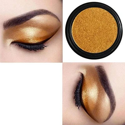 Image of PHOERA Super Vibrant Ultra Metallic Eyeshadow Long Lasting Waterproof Shimmer High Pigment Glitter Eye Shadow Palette Cosmetic Makeup AQUAPURITY (123 DAISY)