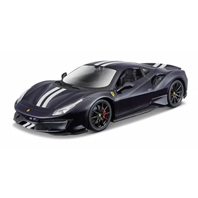 Image of Bburago 1:24 Scale Model car, Metal, Blue