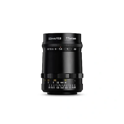 Image of TTArtisan 100mm F2.8 (Bubble Bokeh) Metal Bodied Lens Compatible with M42 Mount Black