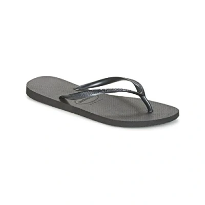 Image of Havaianas Women Slim, Black, 4.5/5