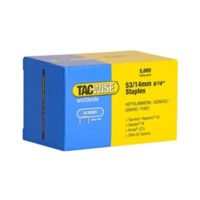 Image of Tacwise 0452 Type 53 / 14 mm Galvanised Staples, Pack of 5000