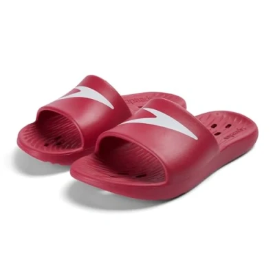Image of SPEEDOO Women&#039;s Speedo Slide Af Flip Flop, Fire Red, 2.5 UK