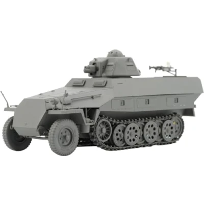 Image of Border Model BT042 1/35 Germany Sd. Kfz.251 Ausf.D w/R35 Turret Plastic Assembly Kit
