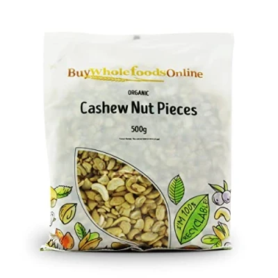 Image of Organic Cashew Nut Pieces 500g (BWFO)