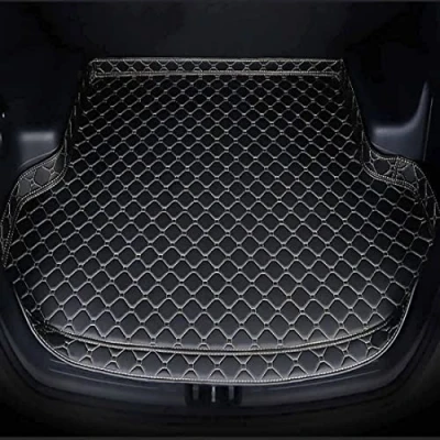 Image of Car Leather Boot Liner Mats for MG HS (PHEV) 2018 2023 2024 2025, Anti Slip Waterproof Auto Rear Trunk Carpet Protector Pad Accessories