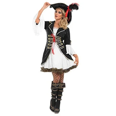 Image of Fun Shack Ladies Pirate Costume Adult Women, Womens Costume, Fancy Dress X Large