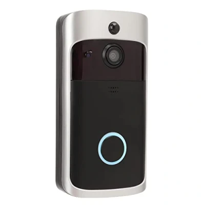 Image of Ring Video Doorbell, WiFi Doorbell Camera Wireless, Battery Kit, Wireless Free Chime, 1280x720 Resolution, AI Detection, 2 Way Audio, Night Vision