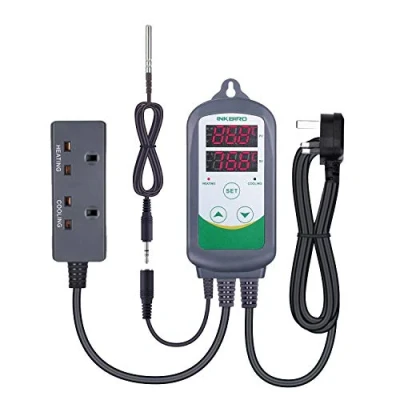 Image of Inkbird ITC 308S Temperature Controller Digital Thermostat with 1.97 Inches Replacement NTC Probe for Heating and Cooling