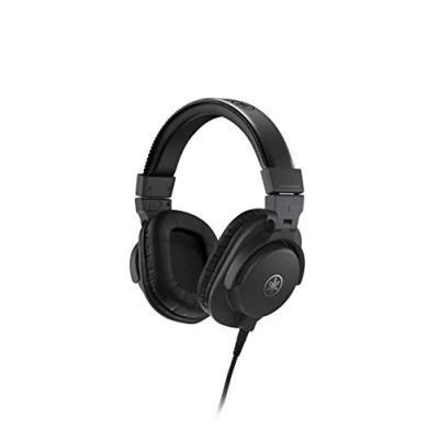 Image of Yamaha HPH MT5 Studio headphones Foldable monitor with 3m cable and 6.3mm standard stereo adapter plug, black