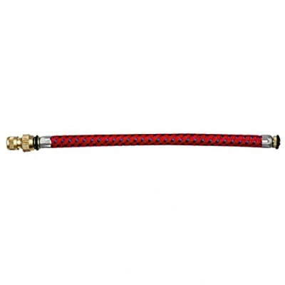 Image of Weldtite Presta Valve Pump Connector Blue/Red