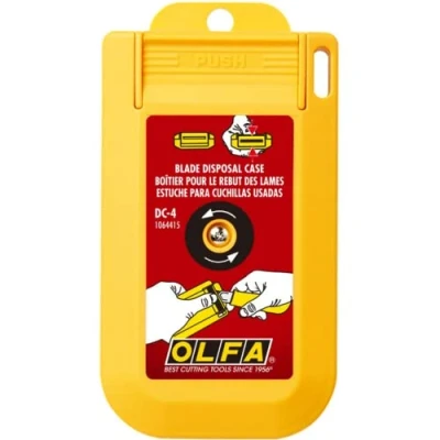Image of OLFA DC 4 Contenedor para cuchillas usadas con tapa